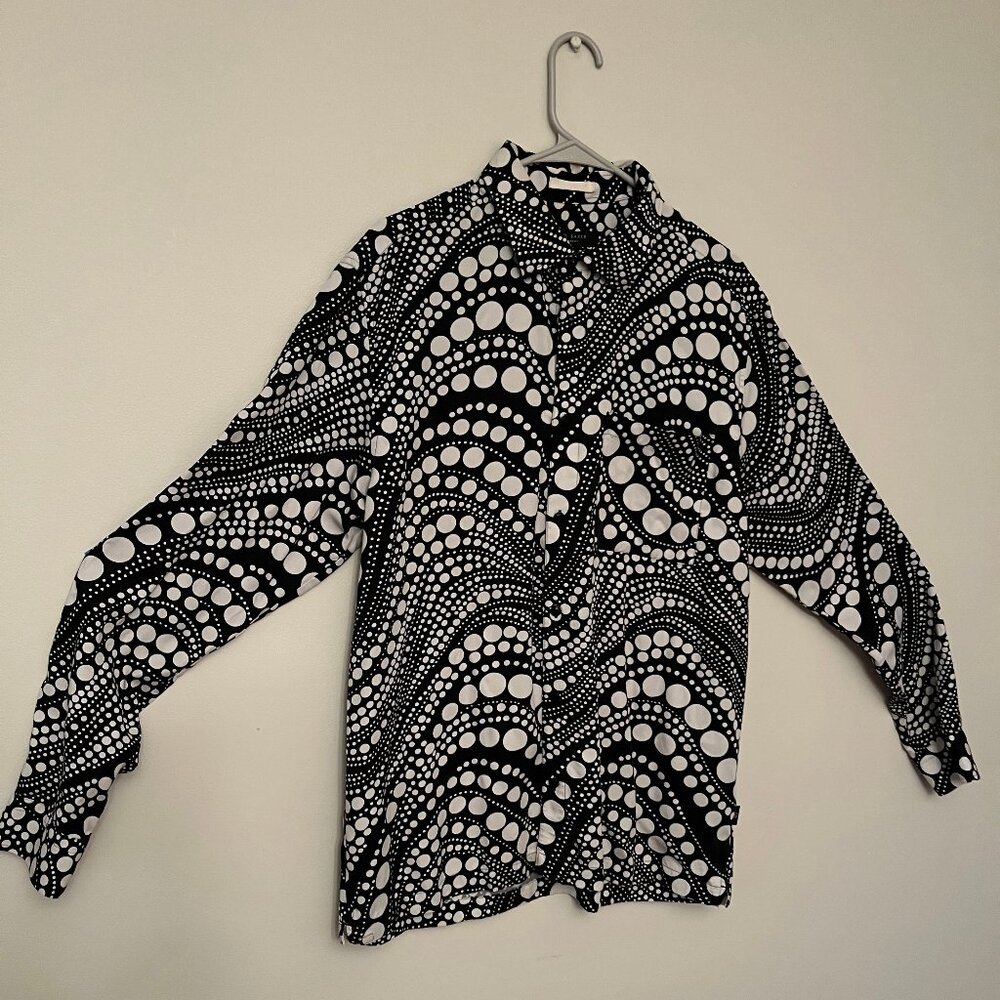 Ted Baker Funky Patterned Button-Down - image 1